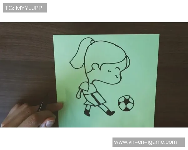 轻松学会足球技巧的简笔画教程让你快速掌握踢球要领